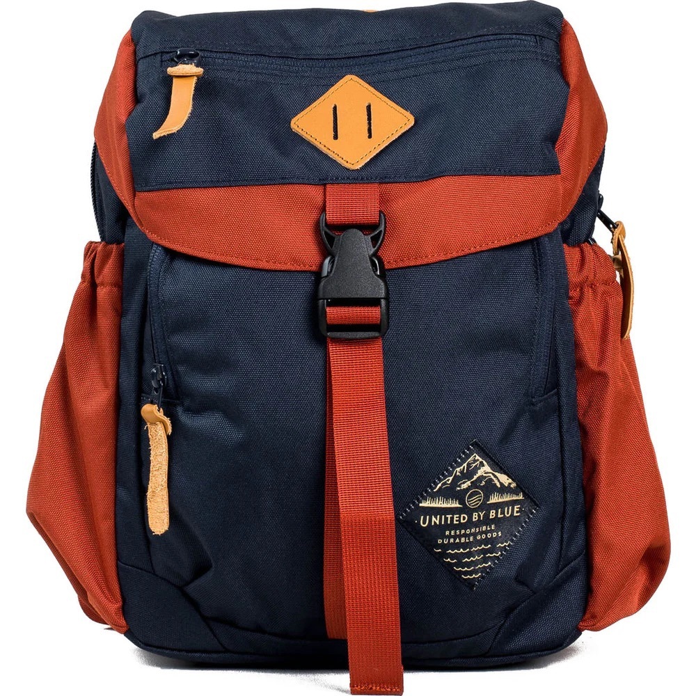 UNITED BY BLUE BLUFF UTILITY BACKPACK | NAVY/RUST